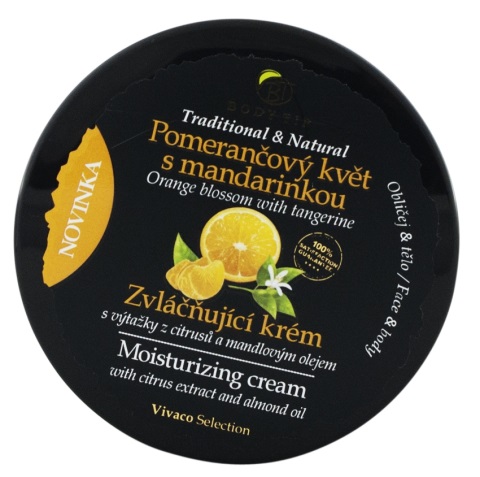 Vivaco Zvláčňující krém Pomerančový květ s mandarinkou 200 ml EXP 3/27