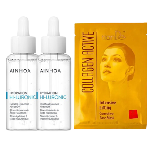 2x Ainhoa Hi-luronic Hydrating Acid serum 50 ml + DÁREK ZDARMA! varianta II