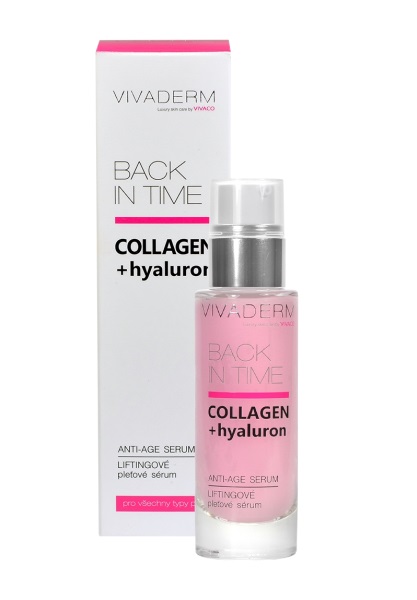 Vivaco Liftingové sérum COLLAGEN + hyaluron VIVADERM 30 ml