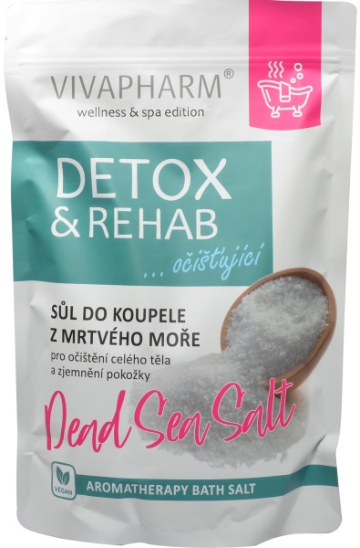 Vivaco Sůl z mrtvého moře DETOX a REHAB 1000 g